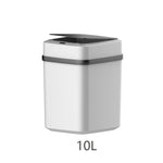 Home intelligent automatic induction electric Rubbish trash can smart Waste Bins  ashbin kick barrel battery version Trash Can