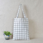 Newest Women Linen Cotton Eco Reusable Shopping Shoulder Bag Canvas Purse Pouch Tote Totes Handbags