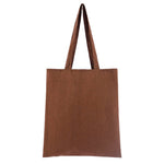 Soft Universal Large Capacity Cotton Blend Solid Tote Bag Eco Freindly Multipurpose Reusable Natural Storage School Shopping