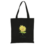 Reusable Shopping Bag Fashion Women Canvas Tote Bags Printing eco Bag Cartoon bolsa de compras Shopper Shoulder Bags #F