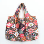 Folding Shopping Bag Eco-friendly Reusable Portable Shoulder Handbag for Travel Grocery Fashion Pocket Tote Bags