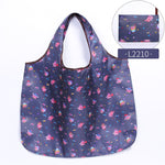 Folding Shopping Bag Eco-friendly Reusable Portable Shoulder Handbag for Travel Grocery Fashion Pocket Tote Bags