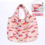Folding Shopping Bag Eco-friendly Reusable Portable Shoulder Handbag for Travel Grocery Fashion Pocket Tote Bags