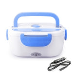 TENBROMAN Electric Heating Home & Car 12V 220V Plug-in Lunch Boxes Food Container Portable Dish Bento Box