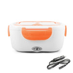 TENBROMAN Electric Heating Home & Car 12V 220V Plug-in Lunch Boxes Food Container Portable Dish Bento Box