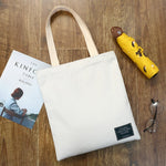 Ladies Handbags Cloth Canvas Tote Bags for women 2019 Cotton Shopping Travel Women Eco Reusable Shoulder Shopper Bags bolsas