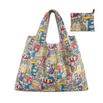 1PC Cute Cartoon Lady Foldable Recycle owl cat Dot shopping Bag Eco Reusable large Shopping Bag Fruit Vegetable Grocery