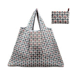 1PC Cute Cartoon Lady Foldable Recycle owl cat Dot shopping Bag Eco Reusable large Shopping Bag Fruit Vegetable Grocery