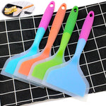 Silicone Spatula Beef Meat Egg Kitchen Scraper Wide Pizza Shovel Non-stick Turners Food Lifters Home Cooking Utensils
