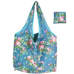 Hot Reusable Shopping Bags Women Foldable Tote Bag Portable Cloth Eco Grocery Bag Folding Large Capacity Handbags