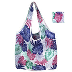 Hot Reusable Shopping Bags Women Foldable Tote Bag Portable Cloth Eco Grocery Bag Folding Large Capacity Handbags