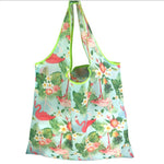 Hot Reusable Shopping Bags Women Foldable Tote Bag Portable Cloth Eco Grocery Bag Folding Large Capacity Handbags