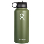 hydro flask 18oz/32oz/40oz Tumbler Flask Vacuum Insulated Flask Stainless Steel Water Bottle Wide Mouth Outdoors Sports Bottle