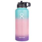hydro flask 18oz/32oz/40oz Tumbler Flask Vacuum Insulated Flask Stainless Steel Water Bottle Wide Mouth Outdoors Sports Bottle