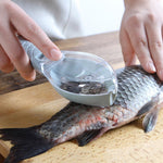 1PC Plastic Fish Scraping Device Cleaning Tool Fish Skin Scraper Peeler Remover Home Kitchen Cooking Tools Dropshipping