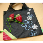 8 colors New Special Shopping Bags strawberry shape after fold-able Eco shopping storage bag Load-bearing about 20kg