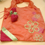 8 colors New Special Shopping Bags strawberry shape after fold-able Eco shopping storage bag Load-bearing about 20kg