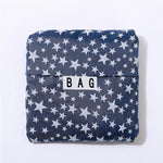 New Folding Reusable Shopping Bag Vest Style  Portable ECO Multi-function Pouch Travel Durable Home Storage Handbag Accessories